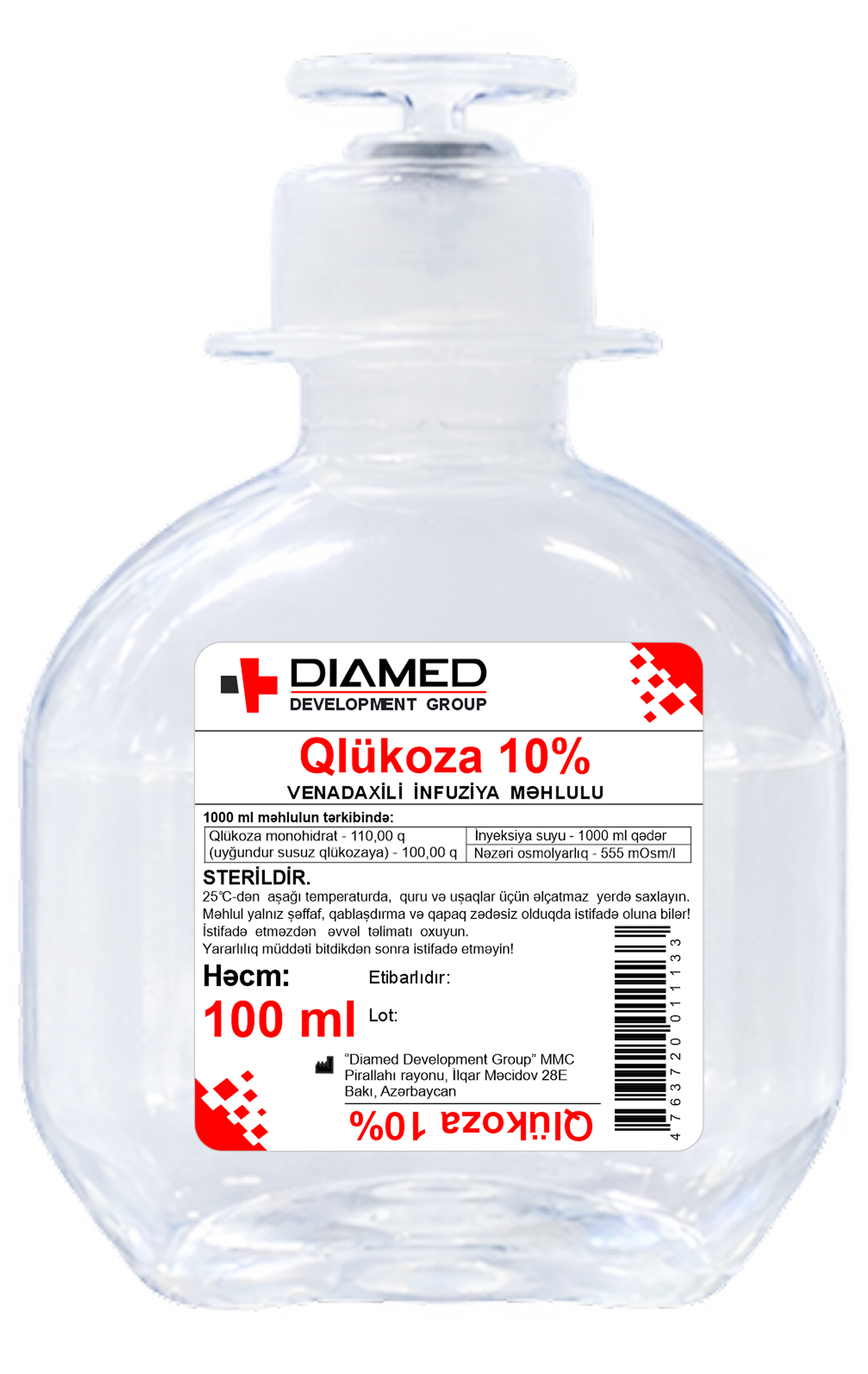 Qlükoza 10%