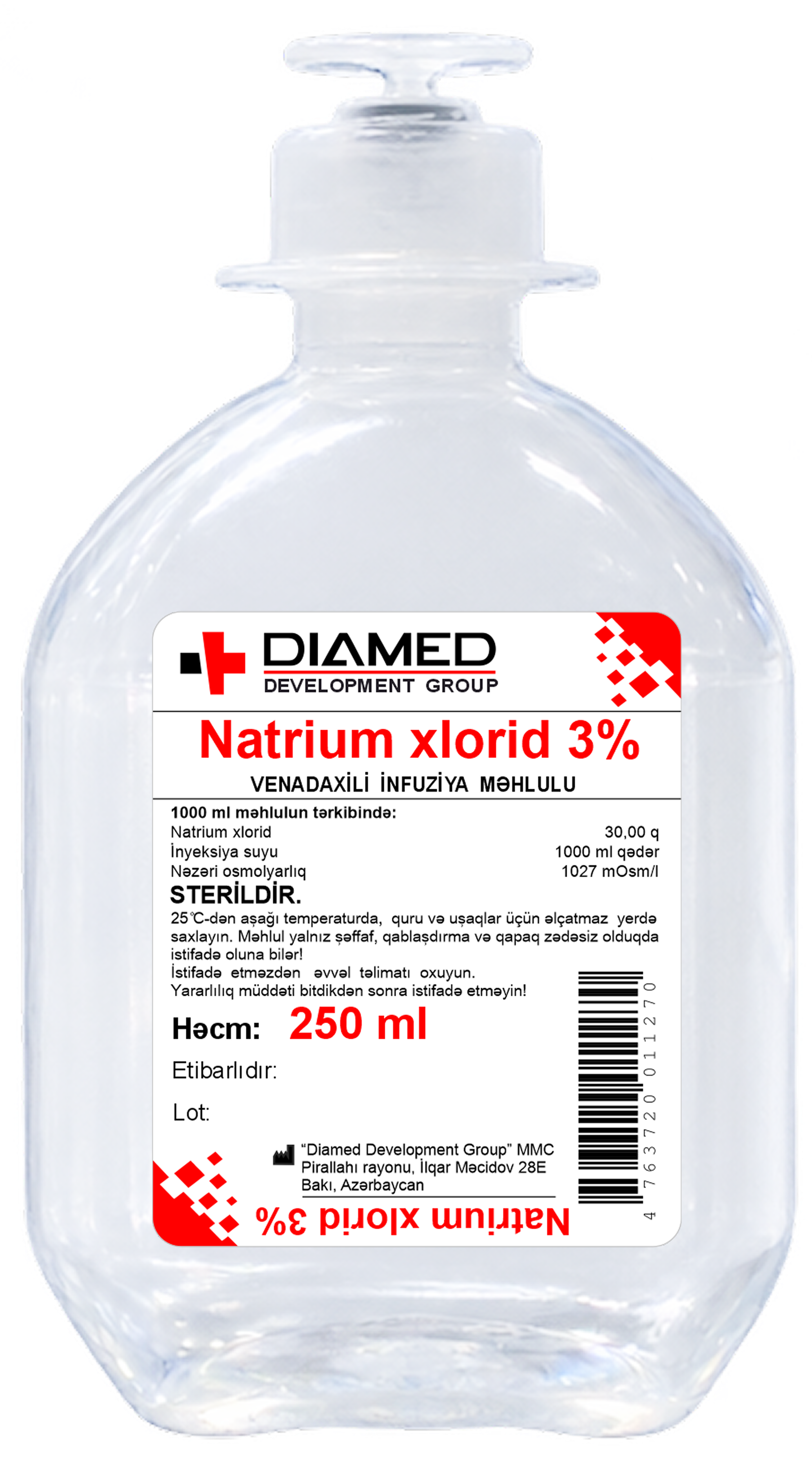 Natrium xlorid 3%